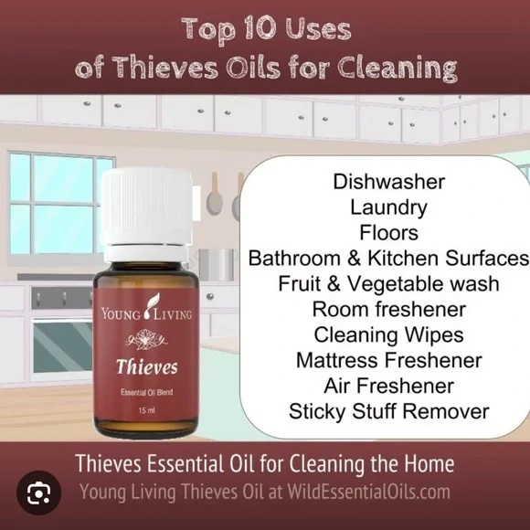 New Young Living Thieves Essential Oil, 15ml - Picture 5 of 5